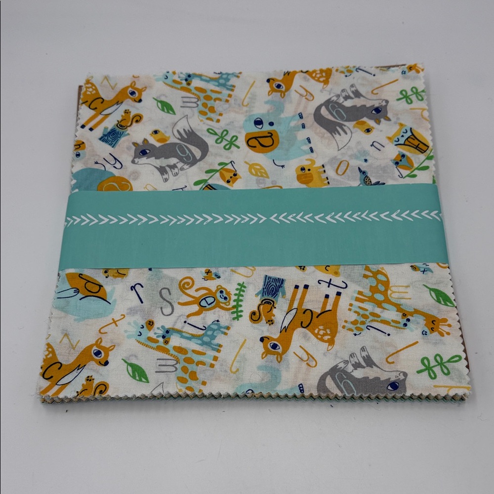 42 Pieces Quilting Assorted & Animal Print Fabric Square